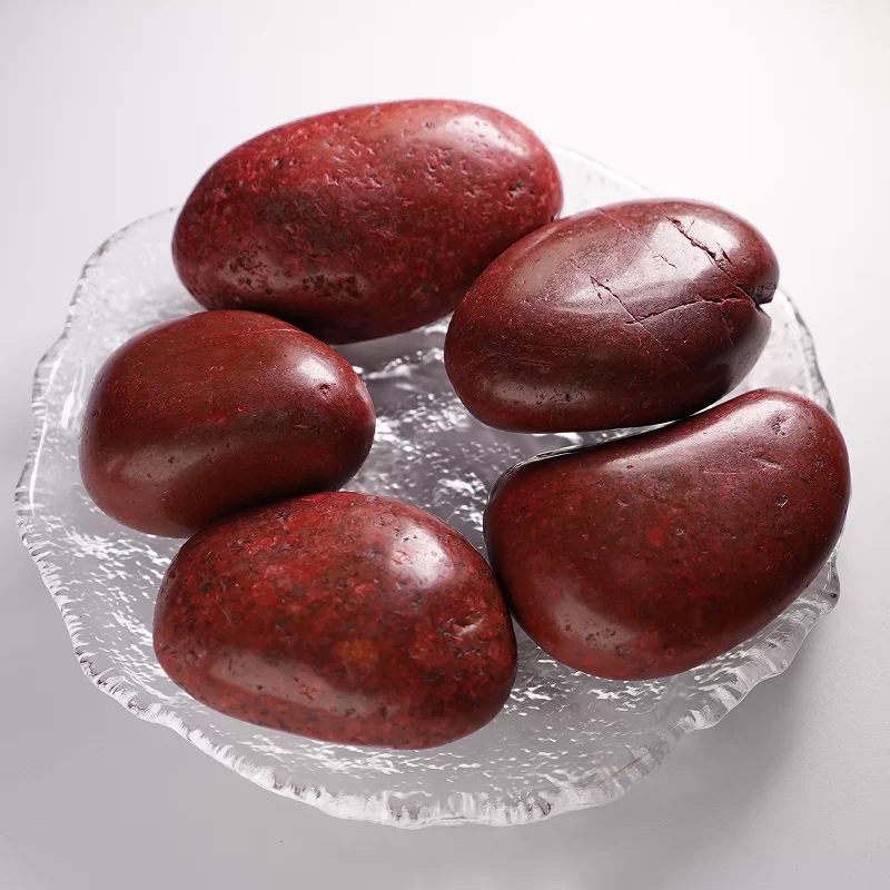 Natürliche bunte/weiße/schwarze/gelbe Kopfsteinpflastersteine ​​für die Parklandschaftsgestaltung