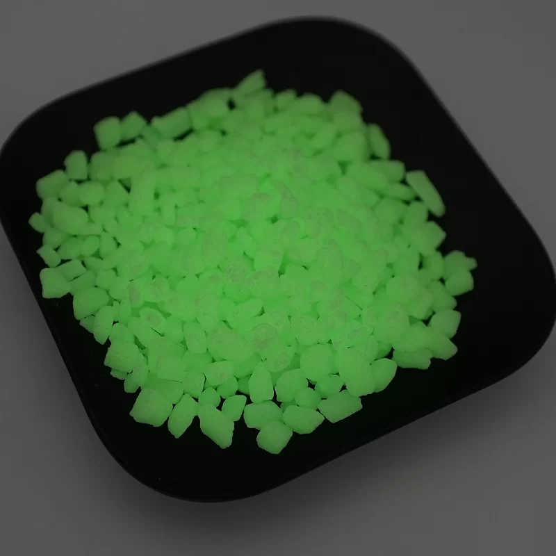 Künstlicher farbiger leuchtender Steinpflasterboden