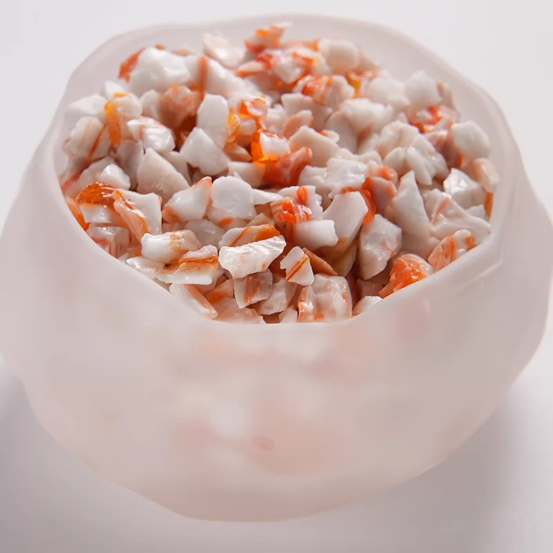 Bunter Glassand für Terrazzo